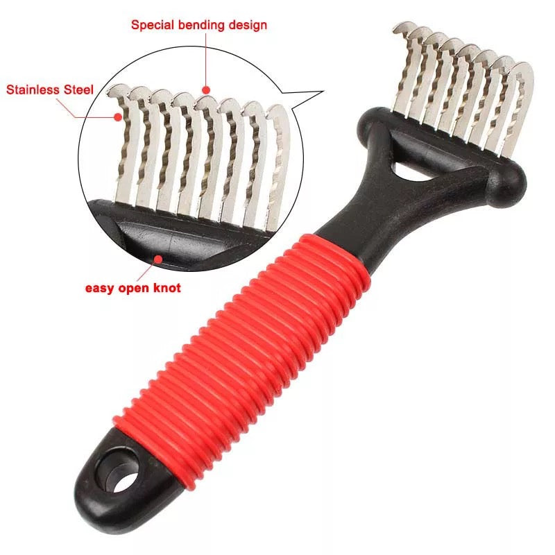 Pet hair dematting Comb