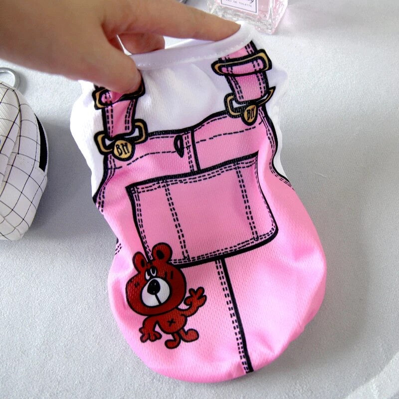 Skirt pet shirt