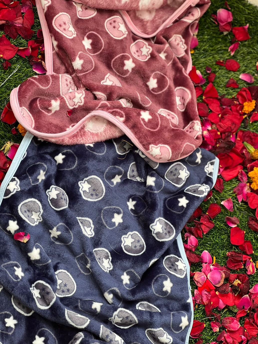 Pet Blanket - Starberry navy 🫐