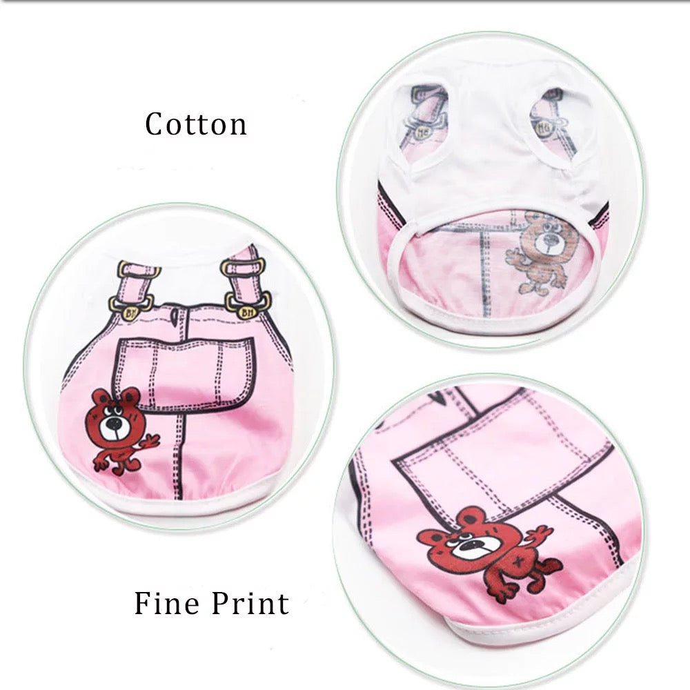 Skirt pet shirt