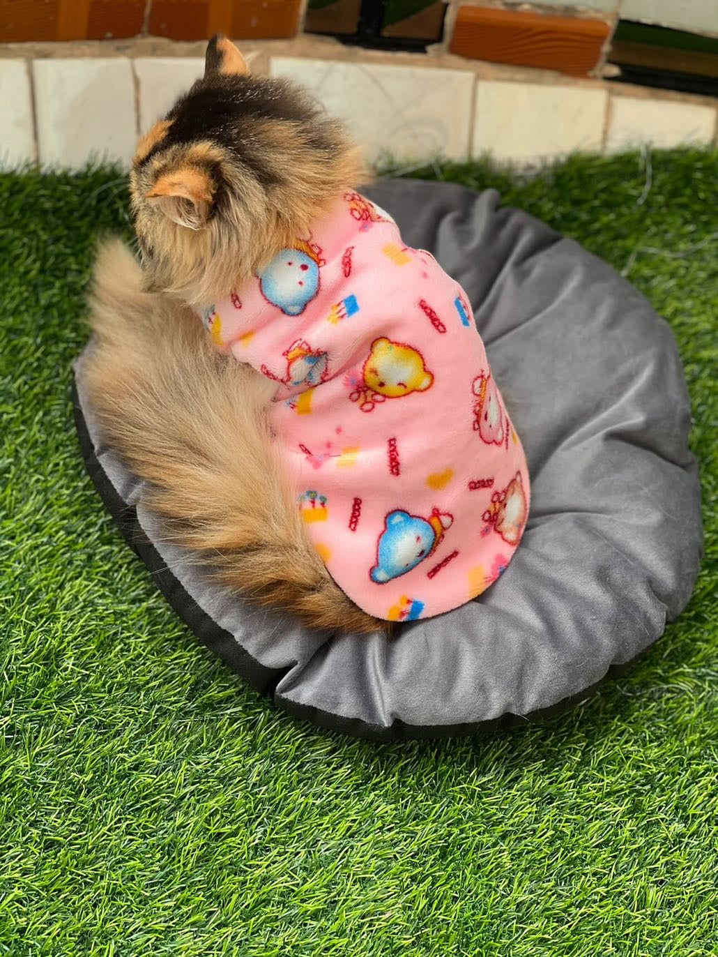 Bubble bears pet sweater 🐻😍 - Pink