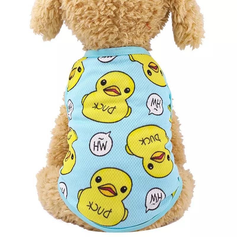 Duck pet shirt - pink 🐥