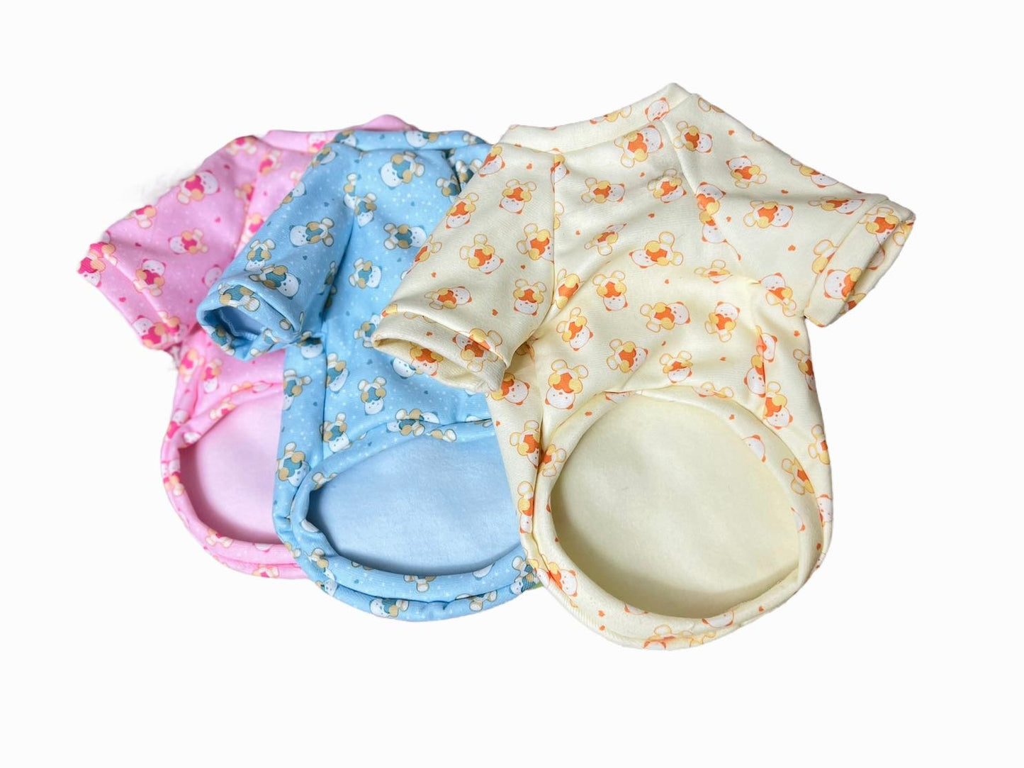 Heart bear pet sweater š§øš Yellow