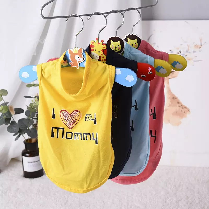 I love daddy shirt/ I Love mommy shirt