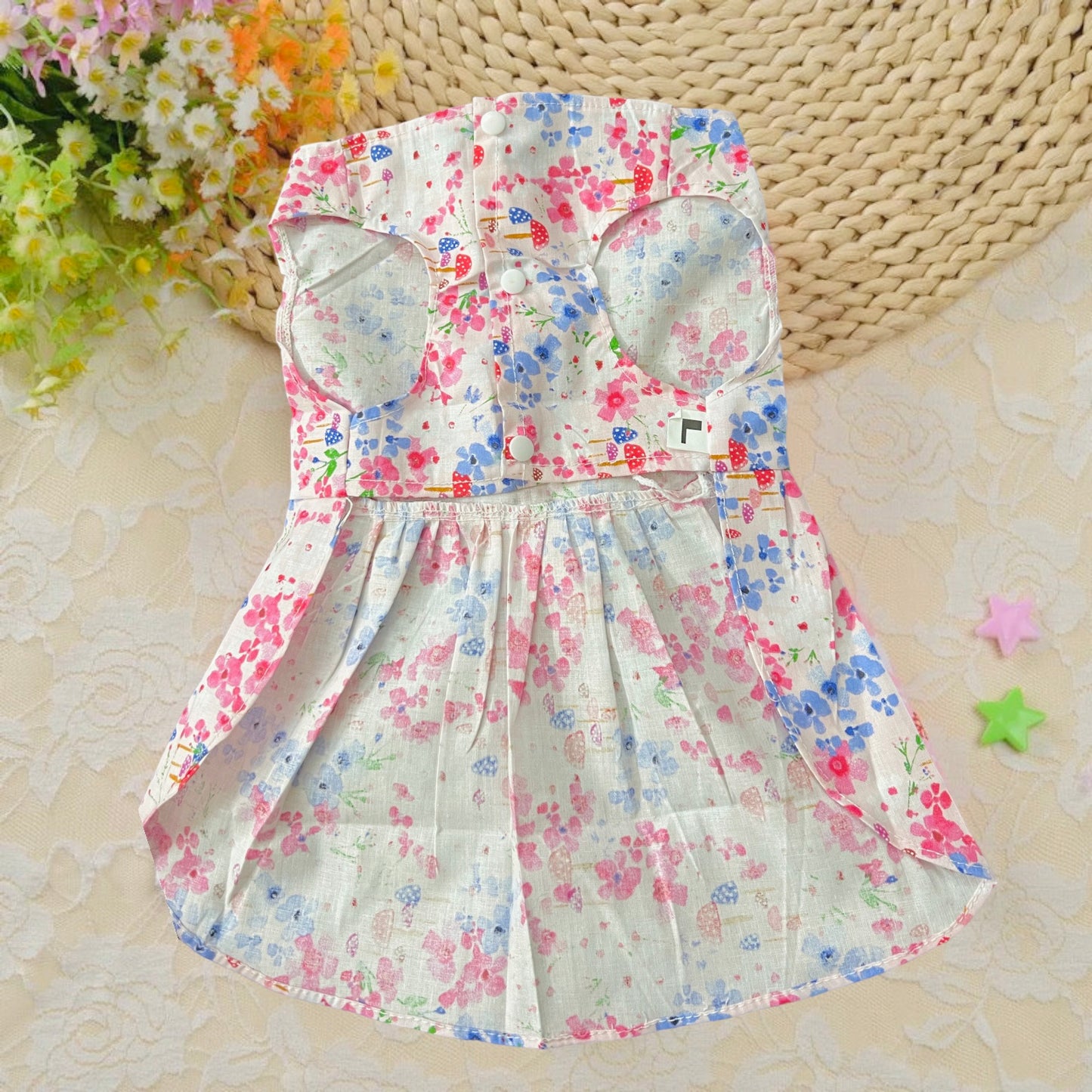 Flora Pet Frock 🌺