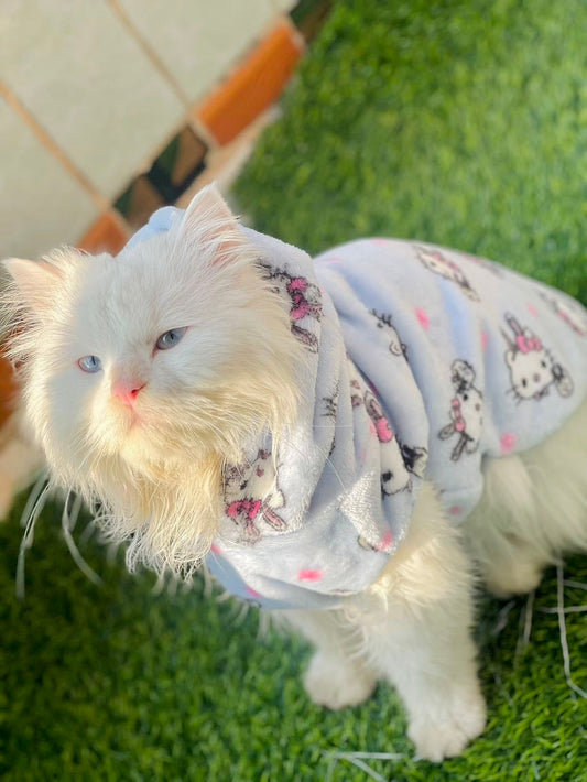 Hello kitty pet hoodie - Blue ❄️🐾
