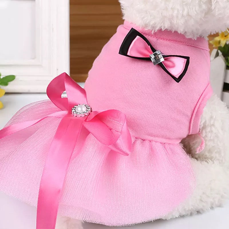 Lexa pet frock - pink | Winter