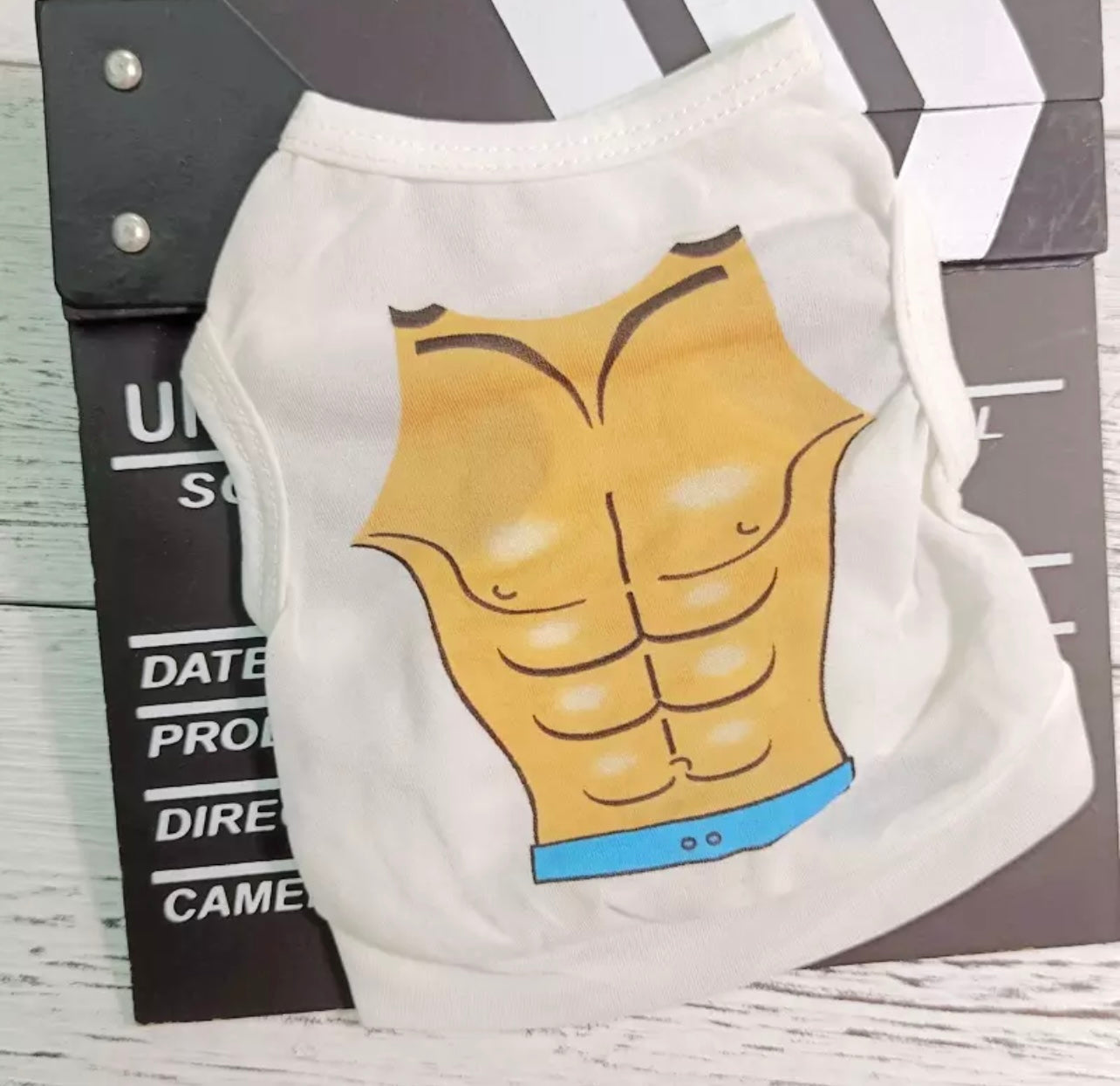 Abs muscle pet shirt 🏋️