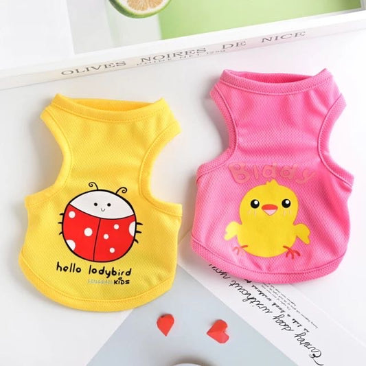 Biddy & Lady bird pet shirt