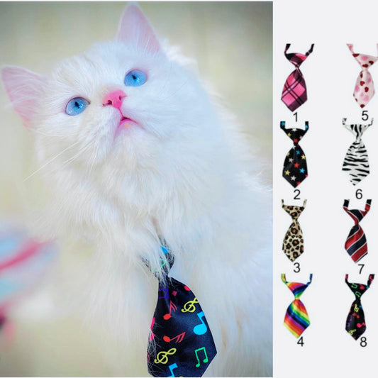 Pet tie - Adjustable ( random prints)