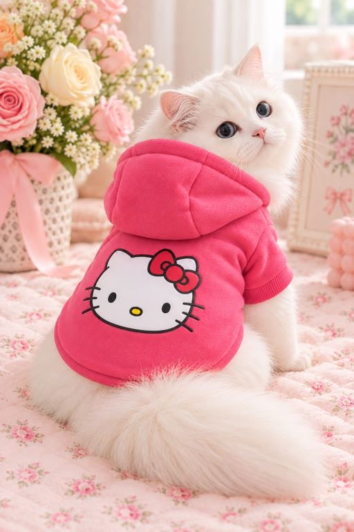 Hello kitty Pet Hoodie 💗🎀