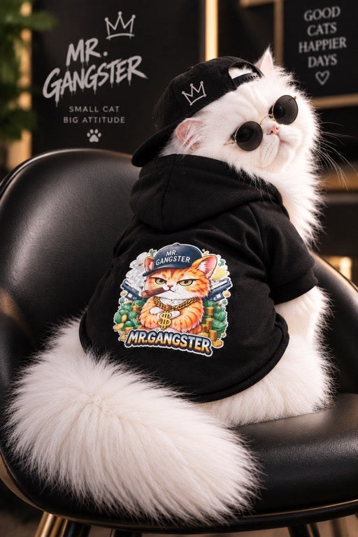 Mr. Gangster Pet Hoodie 😎