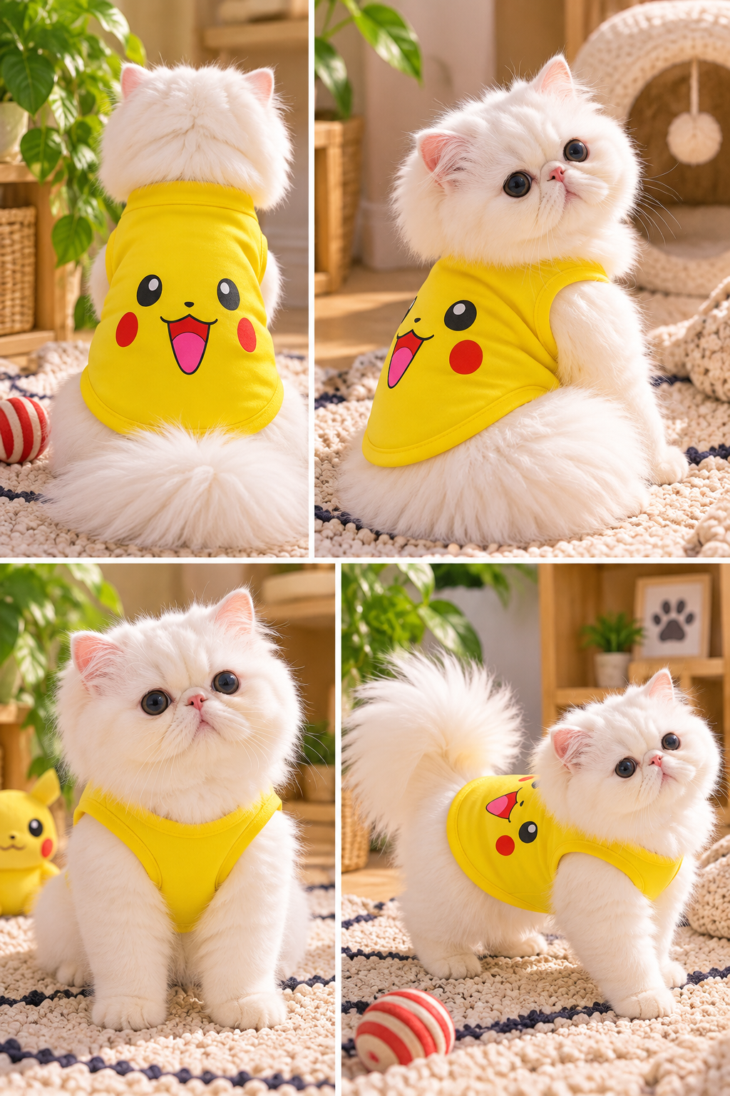 Pikachu Pet shirt - Summer