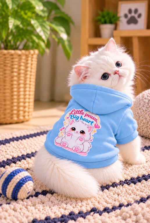 Little Paws, Big Heart Pet Hoodie💗