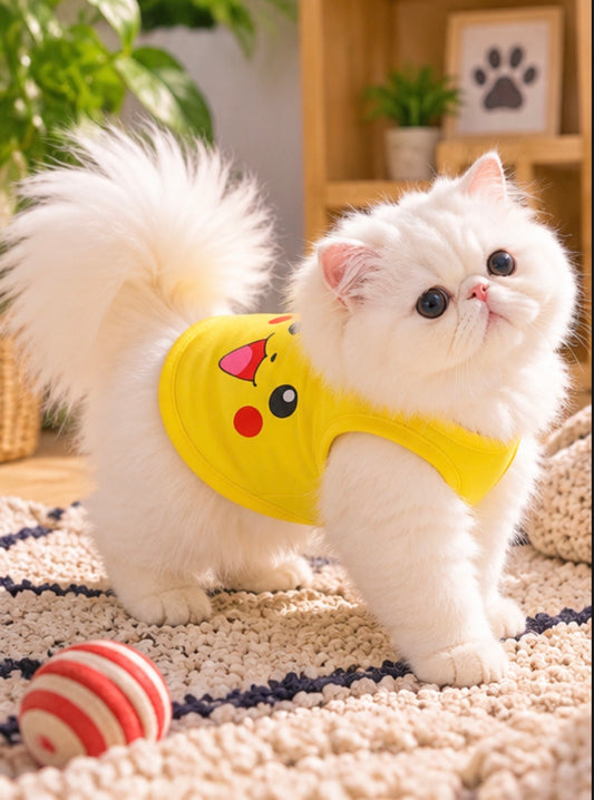 Pikachu Pet shirt - Summer