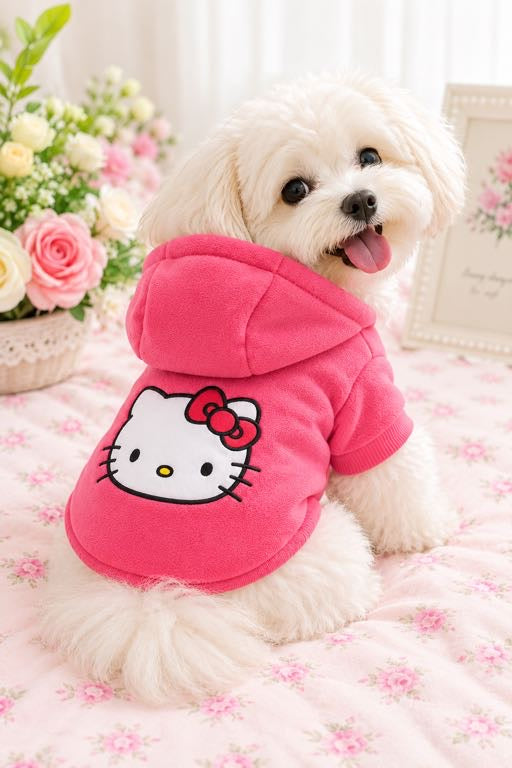 Hello kitty Pet Hoodie 💗🎀