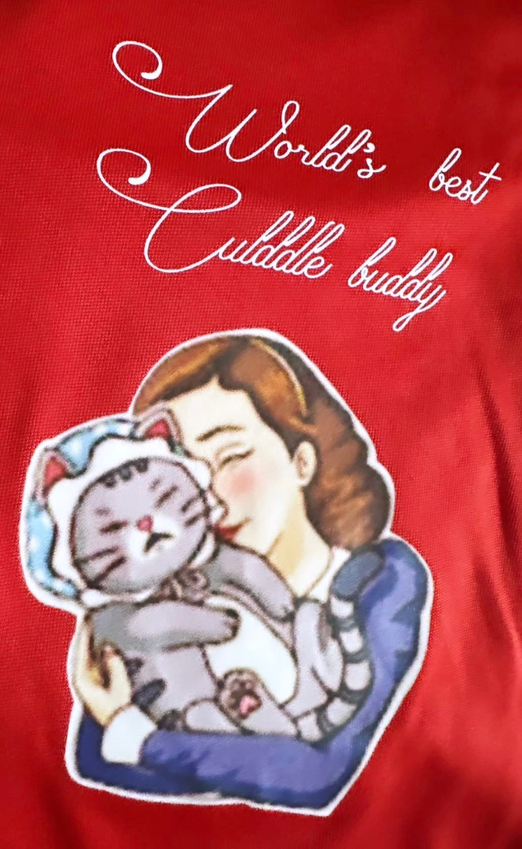 World’s best cuddle buddy Pet shirt