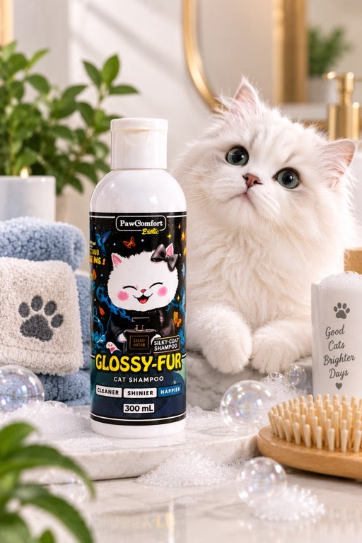 Glossy-Fur Black - Conditioning Shampoo♠️  300ml