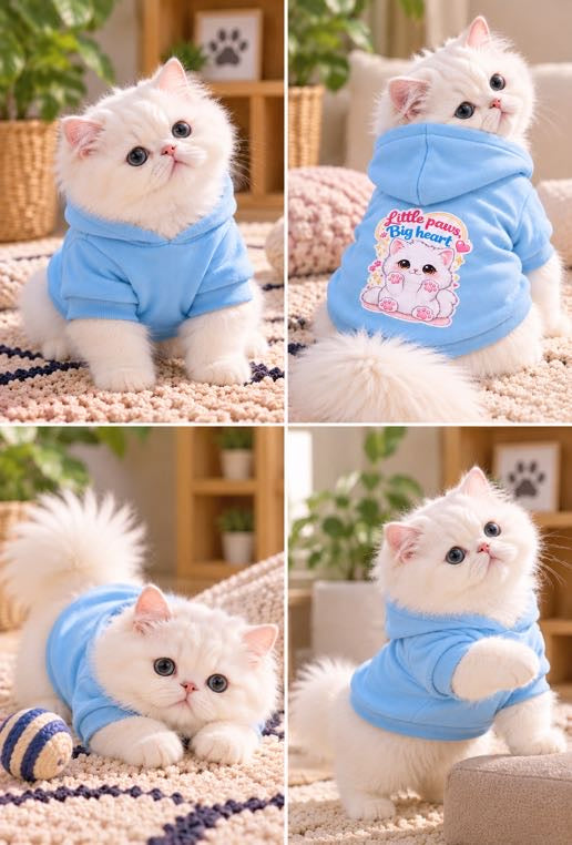 Little Paws, Big Heart Pet Hoodie💗