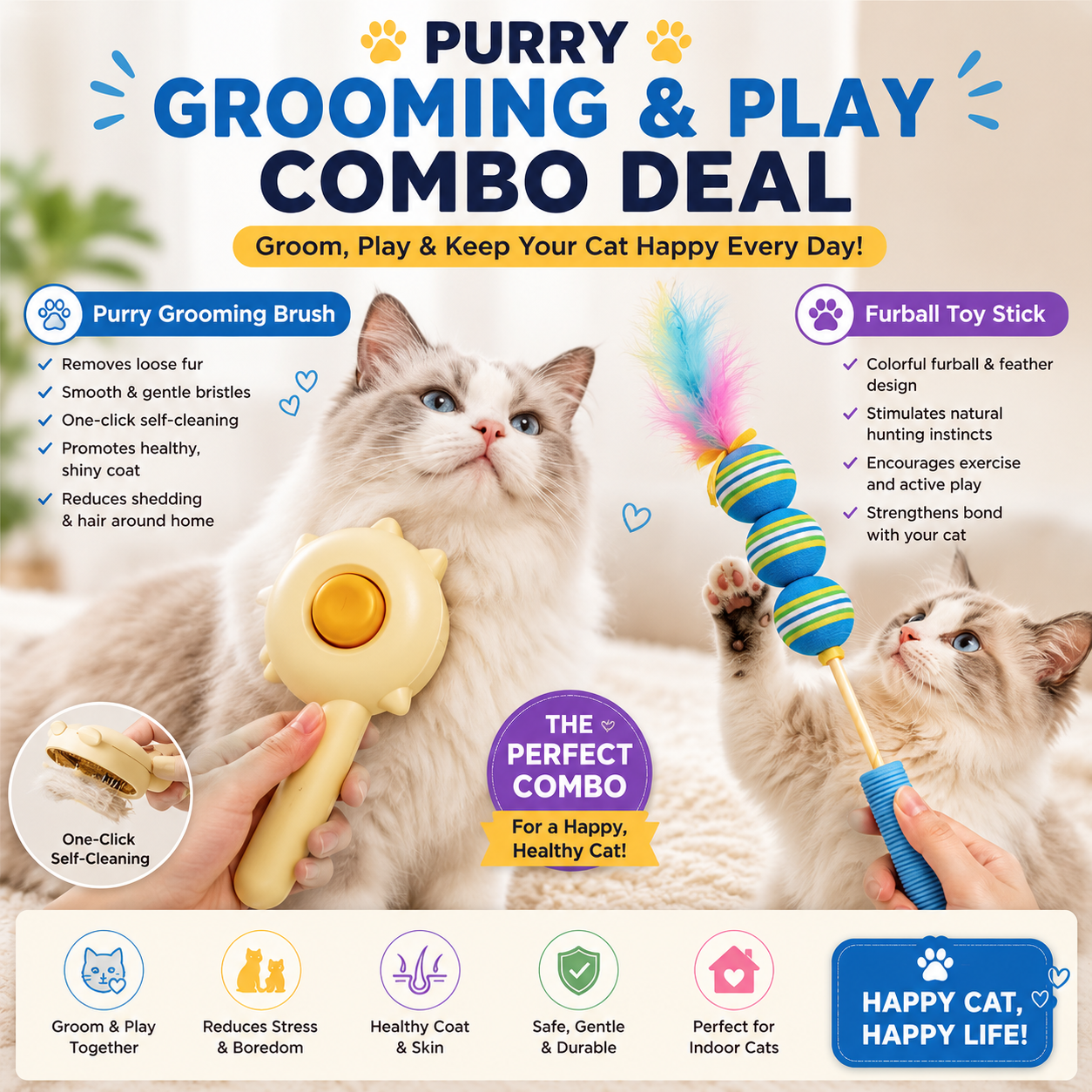 Play & Purr Deal – 999Rs  Only!🎉