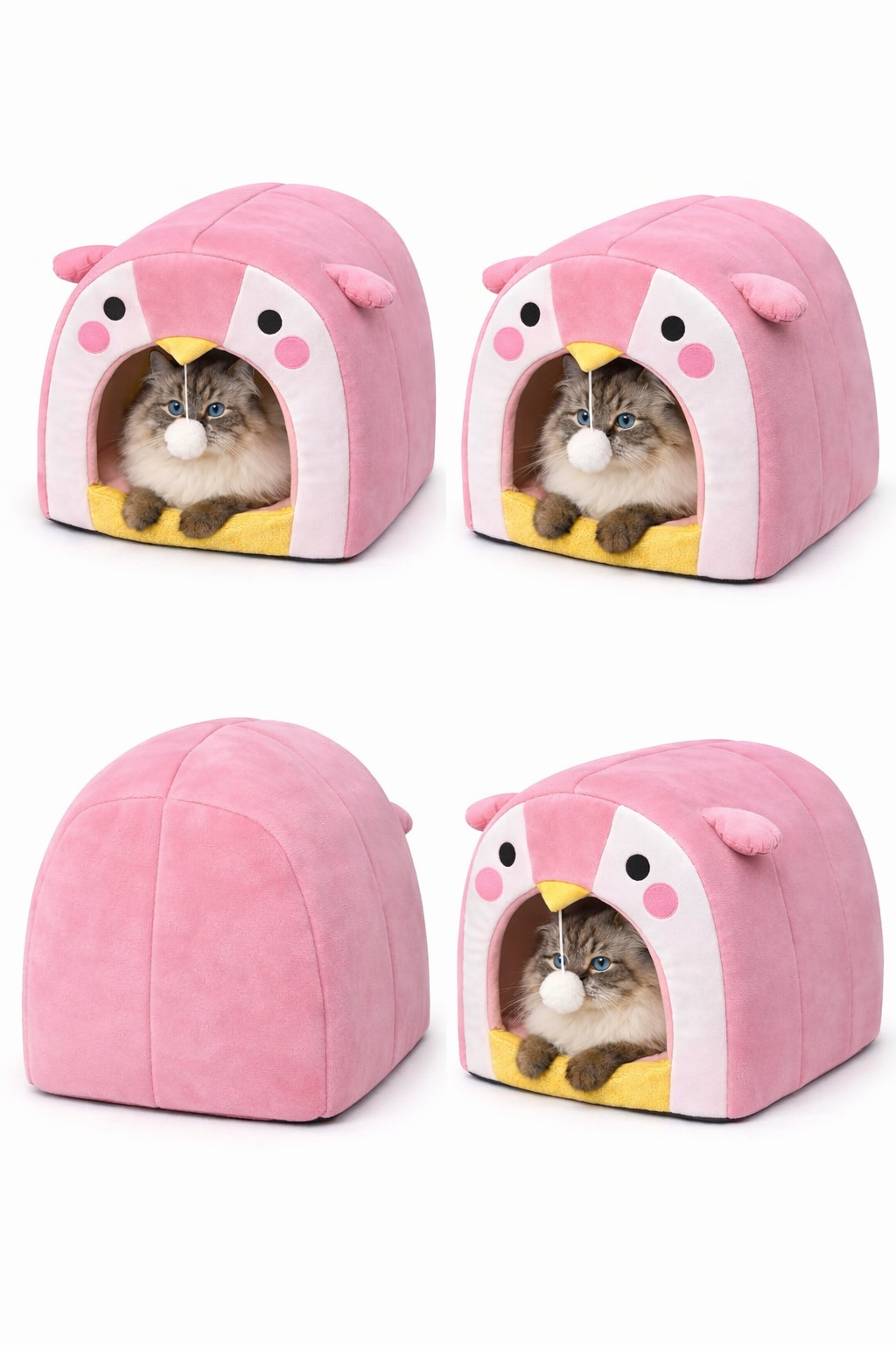 Pink Penguin pet house - XL | Free shipping
