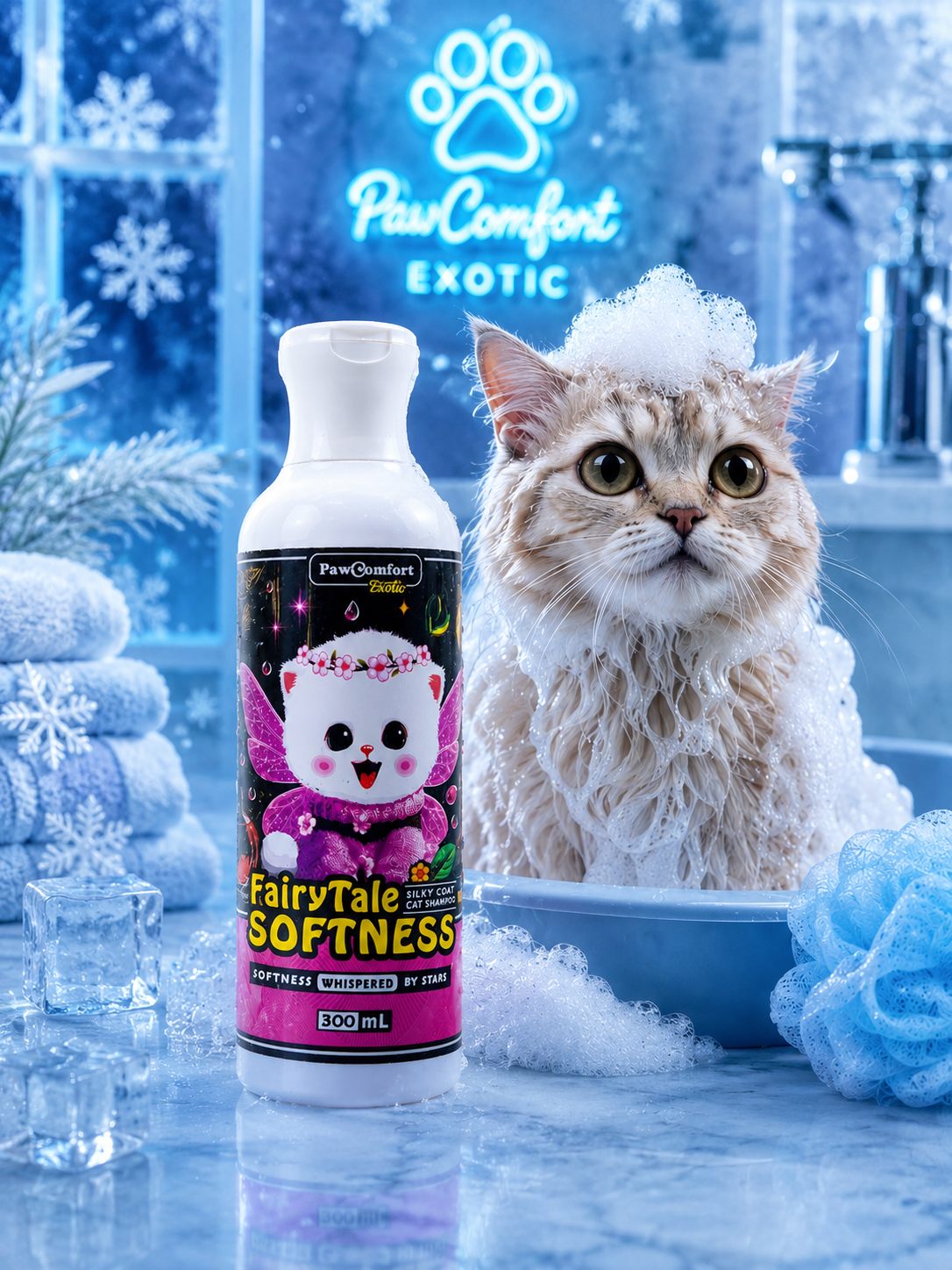 FairyTale Softness Silky coat cat shampoo- 300ml