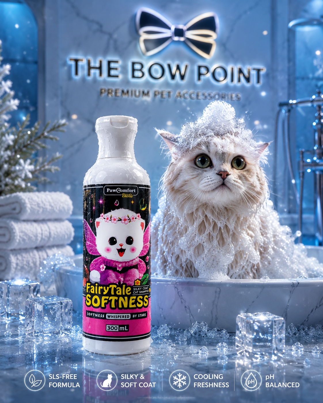 FairyTale Softness Silky coat cat shampoo- 300ml