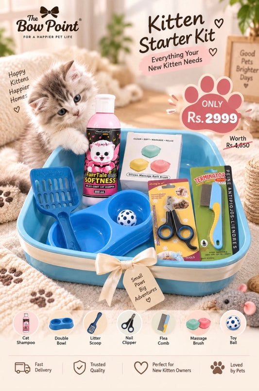 🌸 Complete Pet Care Starter Kit (Rs. 2,999)