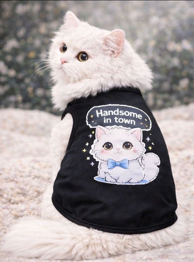 Handsome pet shirt 🤵