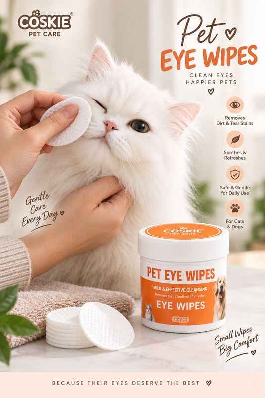 Pet eye wipes - 130pc