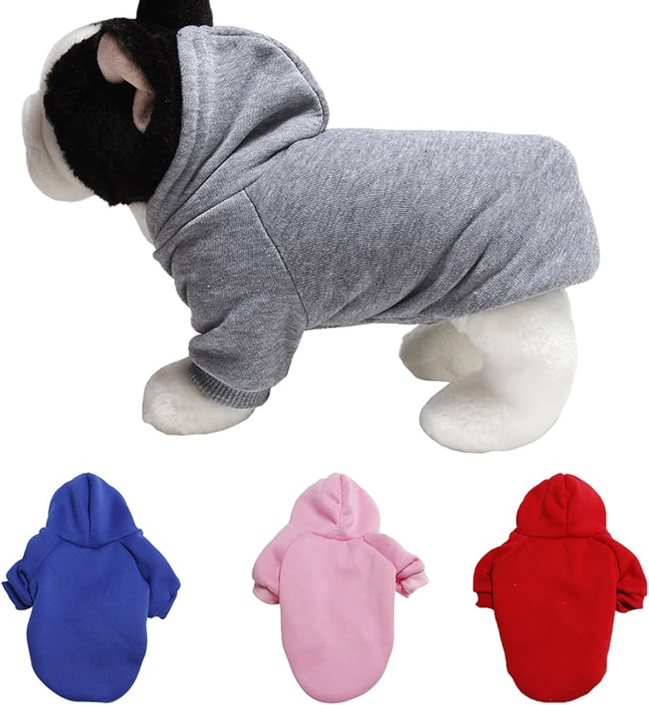 Plain Pet Hoodies  🖤💙💖