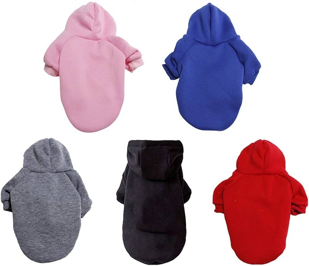 Plain Pet Hoodies  🖤💙💖