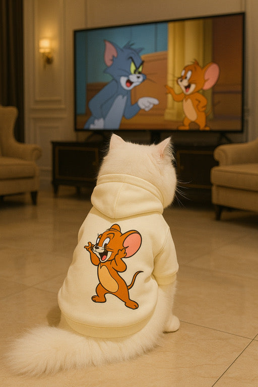 Tom & Jerry Pet Hoodies 😻🐭