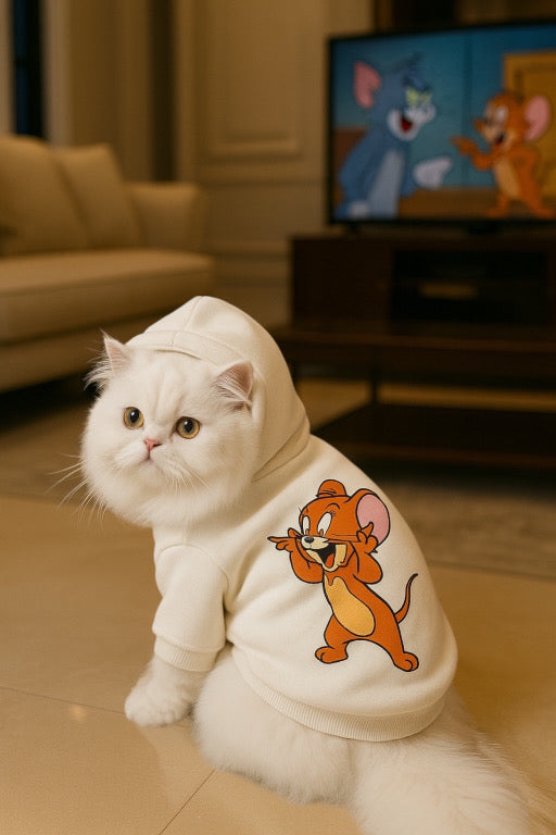 Tom & Jerry Pet Hoodies 😻🐭