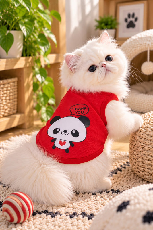 Thank you panda pet shirt 🐼