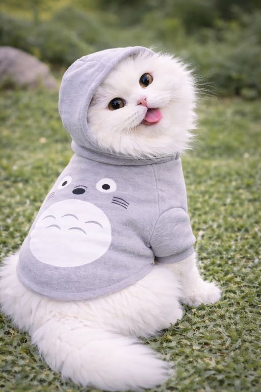 Totorro pet Hoodie🤍