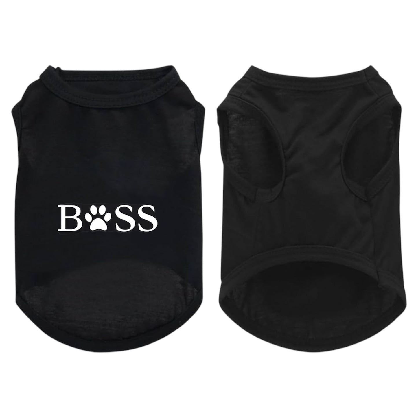 Boss Pet Shirt -BLACK | Summer