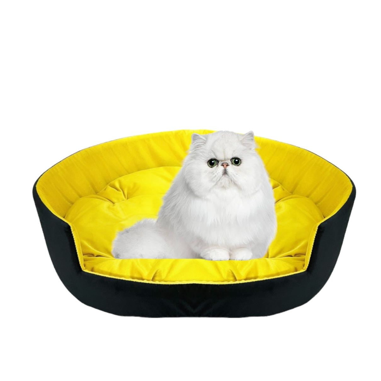 Yellow sofa Bed for cats and dogs