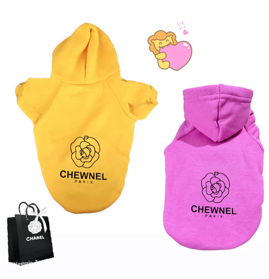 Chewnel pet hoodie 🌱