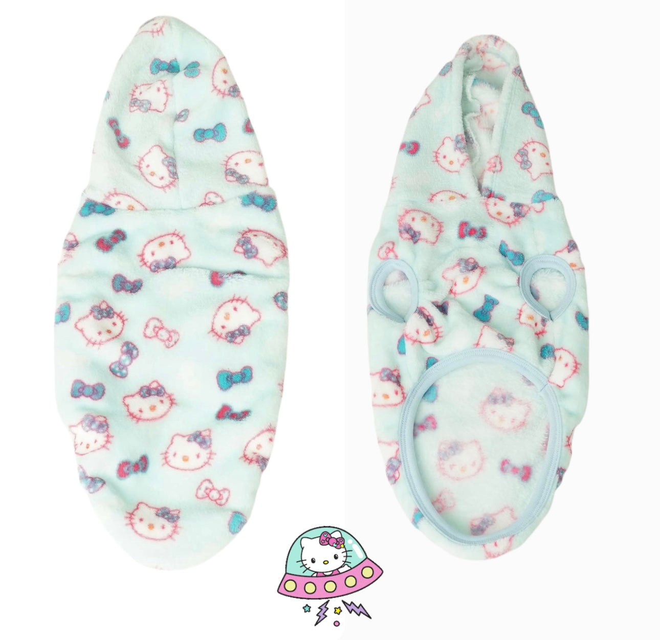 Hello kitty pet hoodie - Adriatic mist ❄️🐾