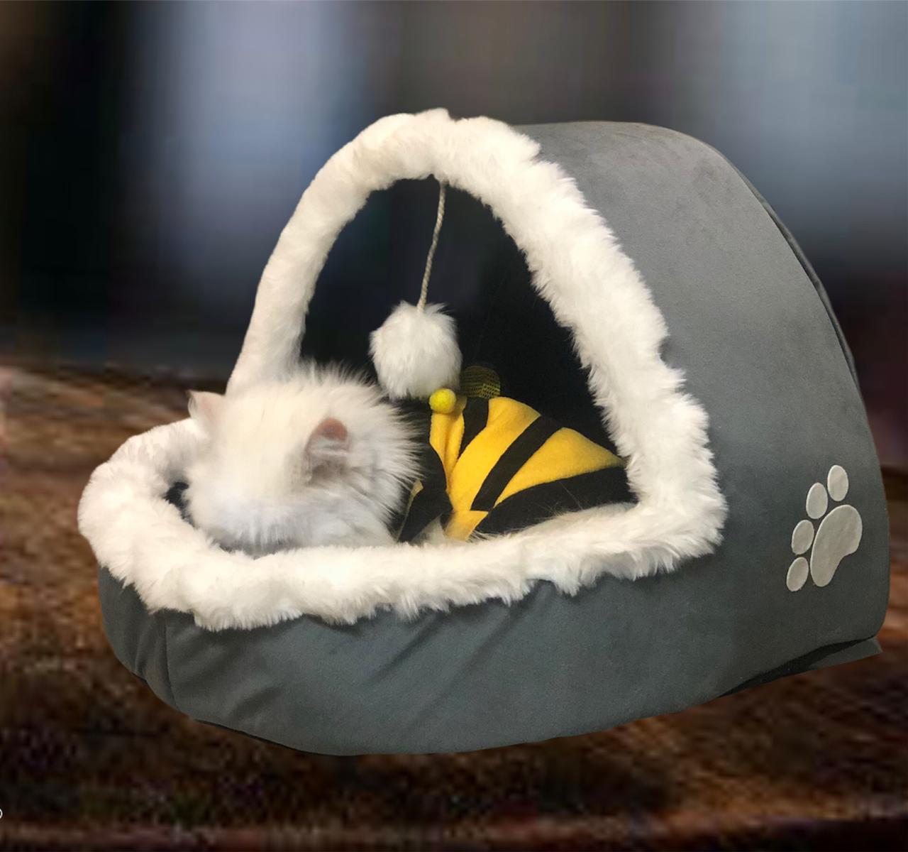 VERANDA Pet house – Grey | free shipping - Small