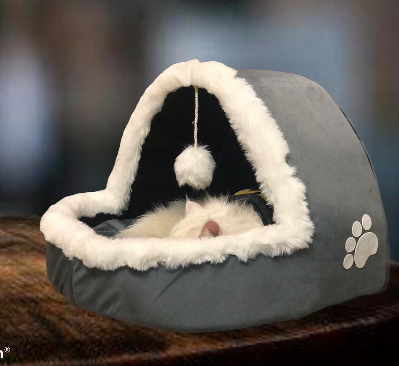 VERANDA Pet house – Grey | free shipping - Small