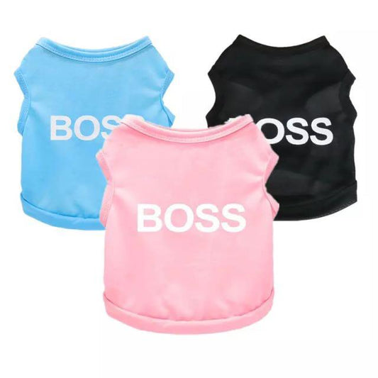 Boss Pet Shirt - BLUE