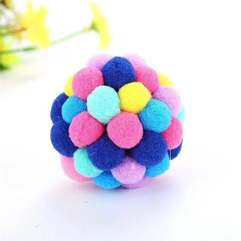 Multicolor fluff Ball   ⚽️ 🏀  ⚾️