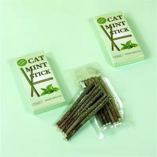 Catnip Chew Sticks Flavored  🥢😋🤤😛 - 6 pcs pack