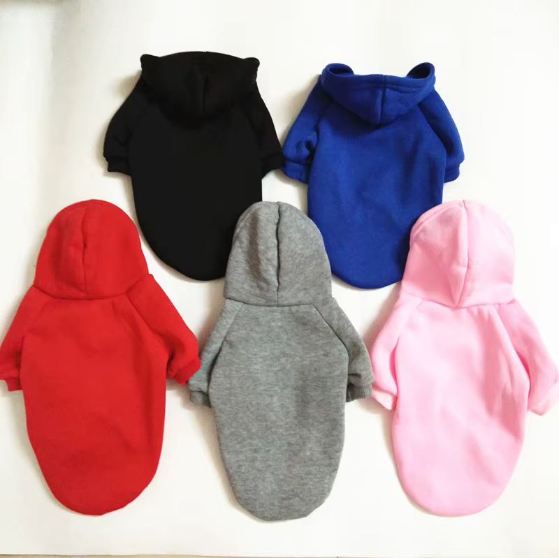 Plain Pet Hoodies  🖤💙💖