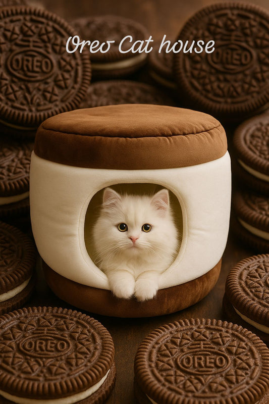 Oreo Cat House 🍪