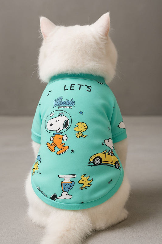 Space Pup Adventure 💚  Cosmic Cat Sweater
