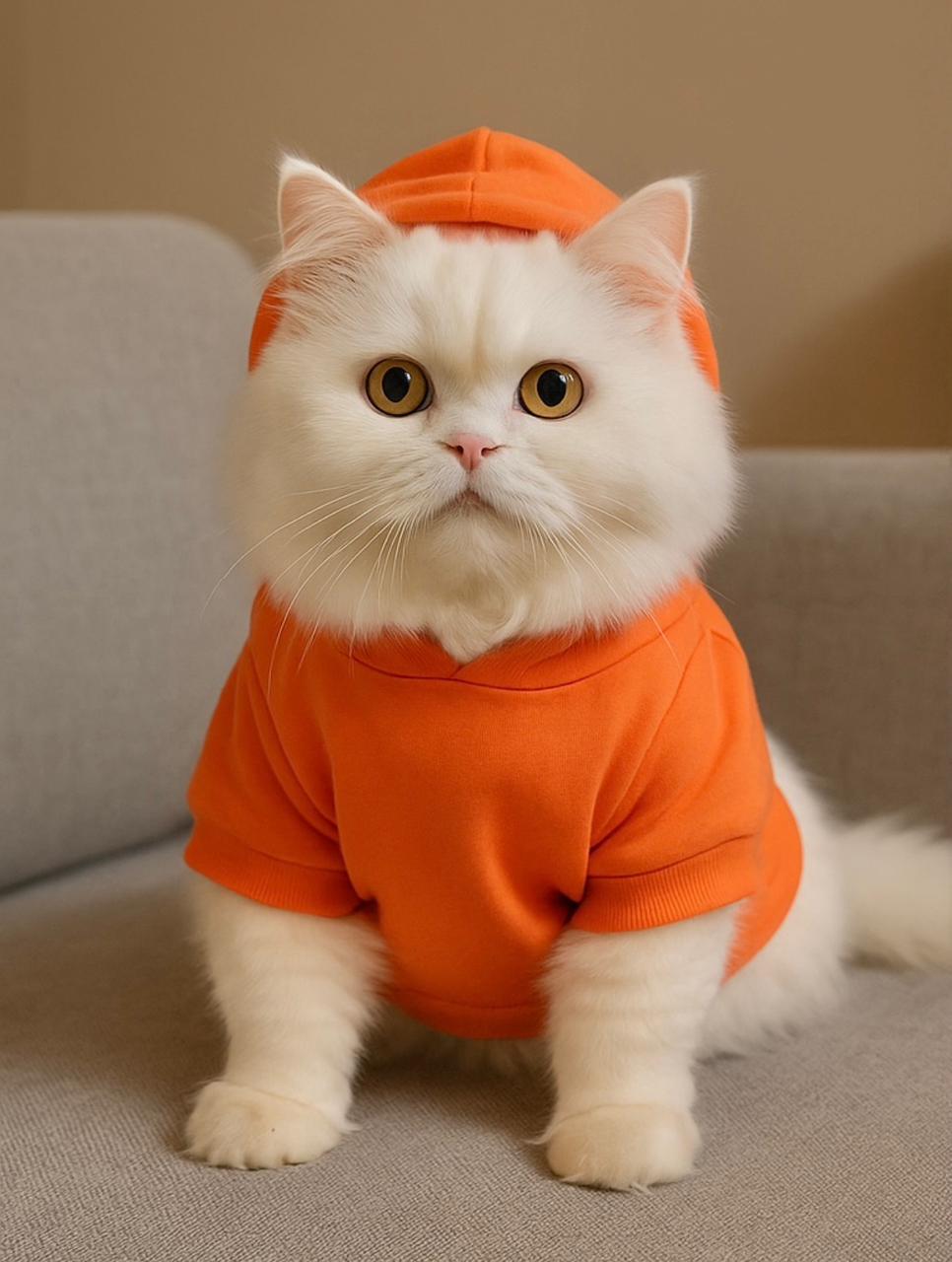 Garfield love Pet hoodie 🧡