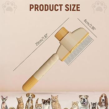 Button Press Cat Comb 🐱